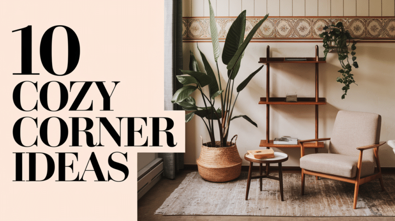 10 Cozy Corner Ideas