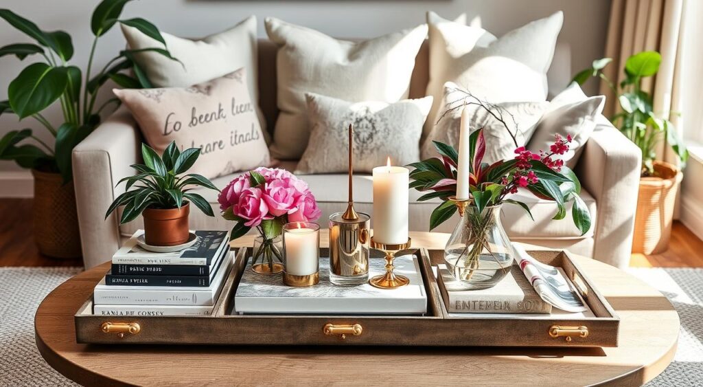 coffee table arrangement tips